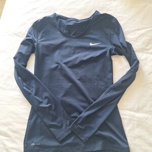 Nike Navy Long Sleeve
